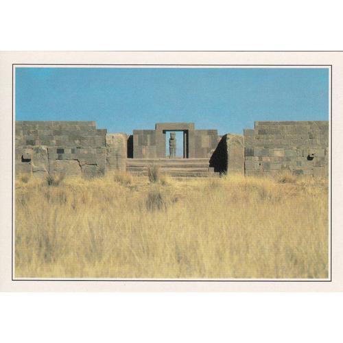 Tiahuanaco, " Le Site Archéologique ", Bolivie.