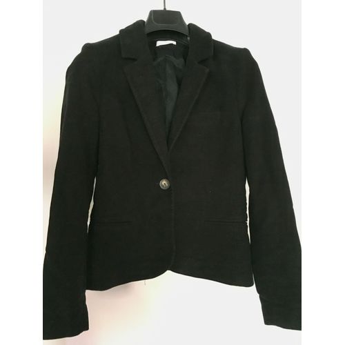 Veste Blazer En Velours Noir Promod Taille 40
