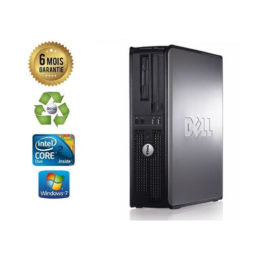 Unité Centrale  Dell Optiplex  780 SFF Core2Duo 2,93Ghz RAM 4GO HDD 160 GO  Windows 7