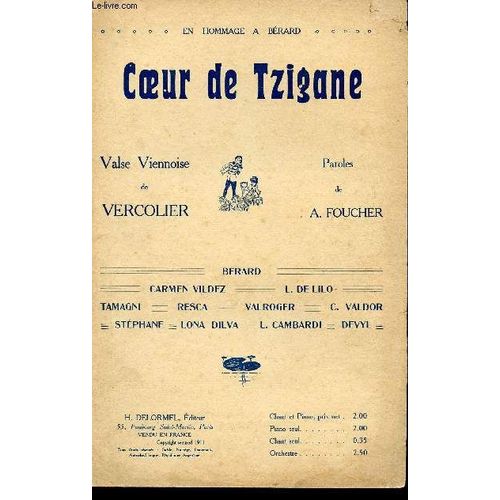 Le Coeur Tzigane - Valse Tzigane