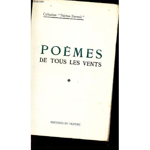Poemes De Tous Les Vents.