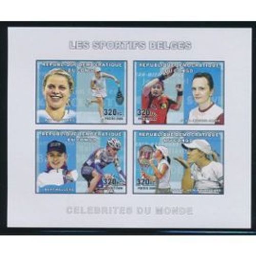 Feuillet Les Sportifs Belges