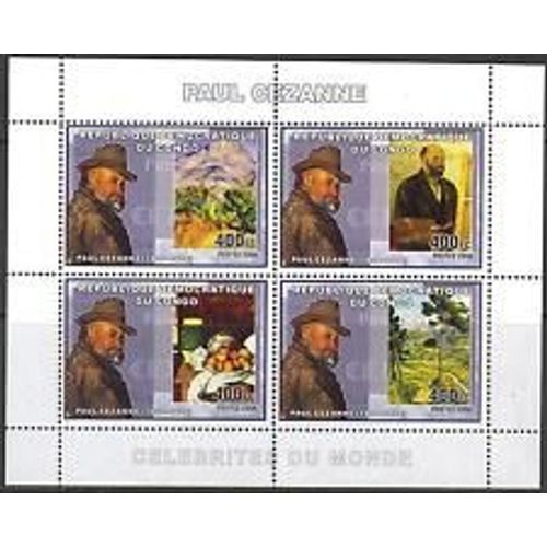 Feuillet "Paul Cézanne "