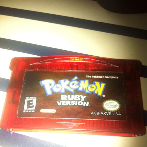 Pokemon Version Rubis Game Boy