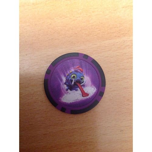 Jeton Skylanders Wrecking Ball (Violet Type Magie)