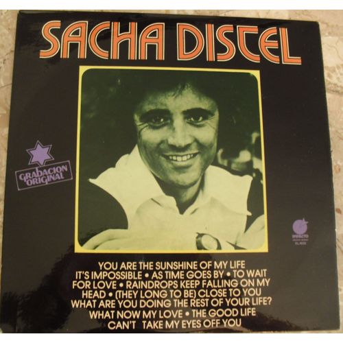 Sacha Distel Tres Rare Lp Espagne Chante En Anglais