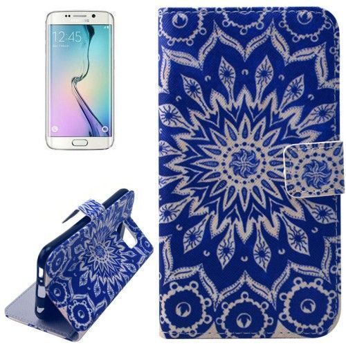 Etui Flip Samsung Galaxy Note 4 Cuir (Pu) Aimanté Drow Blue Bleu Design Not1949