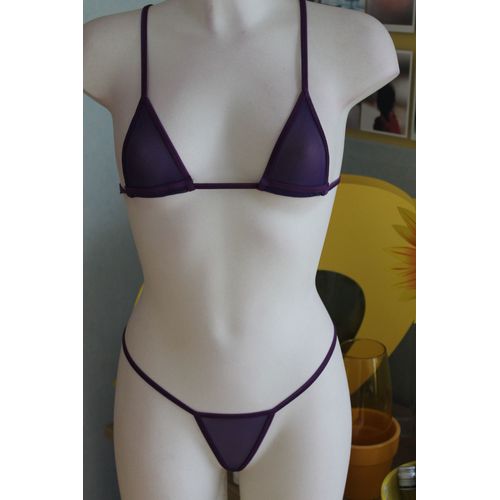 Micro Mini 38 40 42 Maillot De Bain Transparent Femme Bikini Sexy Swimwear Woman Beach