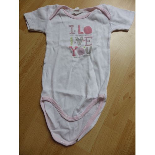 Body Absorba . Coton 3 Ans Blanc