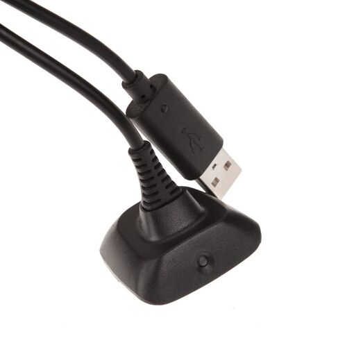 Câble USB Chargeur Pour Batterie Manette XBOX 360 - Noir Filaire