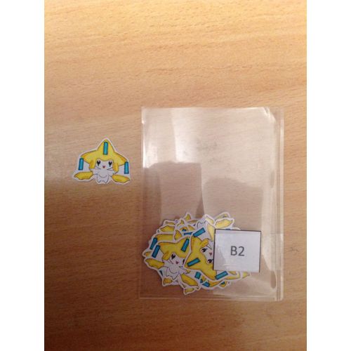 Lot De 50 Punchs Jirachi (Pokemon)