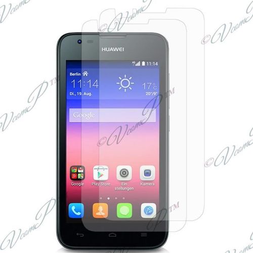 Wofalo® Huawei Ascend Y550: Lot 2 Films De Protection D'écran Clear Transparent