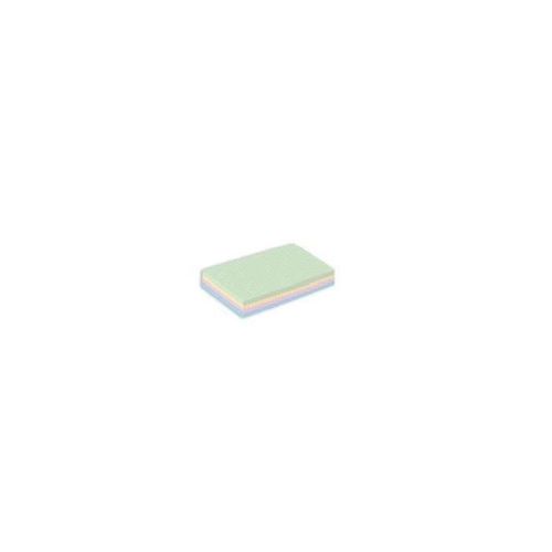 Exacompta Etui Paquet De 100 Fiches Bristol 5x5 Perf. 105x148 Assories