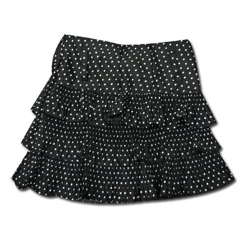 Jupe À Volants À Pois Blancs, Noirs Ou Rouges Ceinture Style Lolita Gothique Mode Japonaise Kawaii Mignonne Tailles 34 Et 36. Black Sugar Paris Expédition Rapide Manga Anime