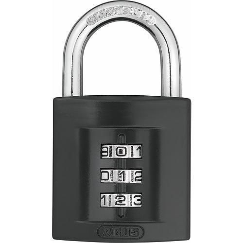 Cadenas à code - 5 molettes - anse acier cémenté - 158/65 ABUS