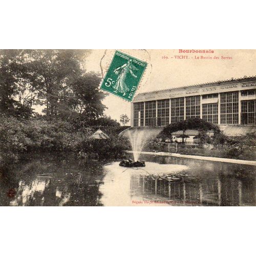 Carte Postale Ancienne  - 169 - Vichy - Le Bassin Des Serres
