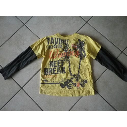 Haut - Tee Shirt Manches Longues Garcon