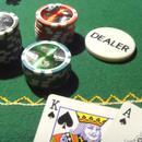 Baoblaze Jeton Fiche Cristal Dealer Jeux de Cartes de Poker A 