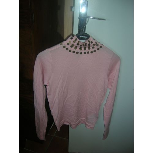 Pull Kristina Popovitch Soie S Rose