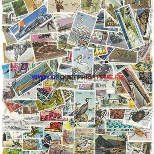 Sud-Ouest Africain 50 Timbres Differents Obliteres
