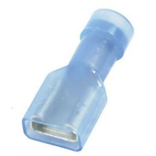Cosse Faston 6.3 Femelle Bleue Isolée (Lot De 50)