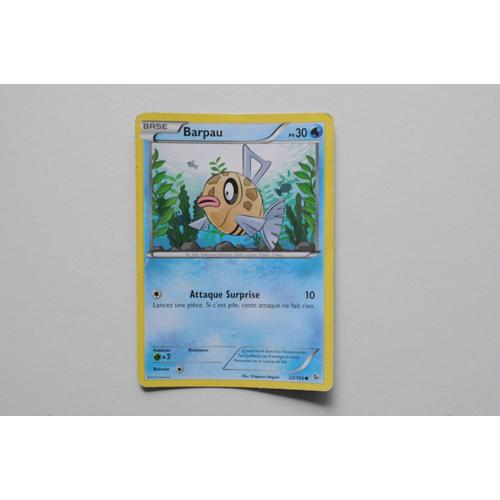 Pokémon - 22/106 - Xy - Étincelles - Barpau - Commune