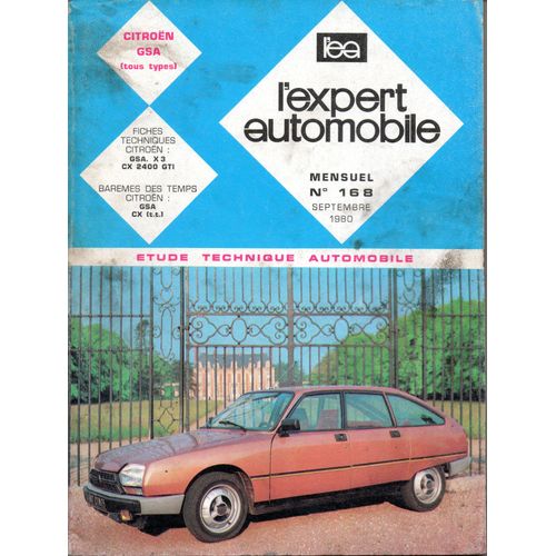 Revue Technique L'expert Automobile N° 168 Citroen Gsa 1130 / 1300