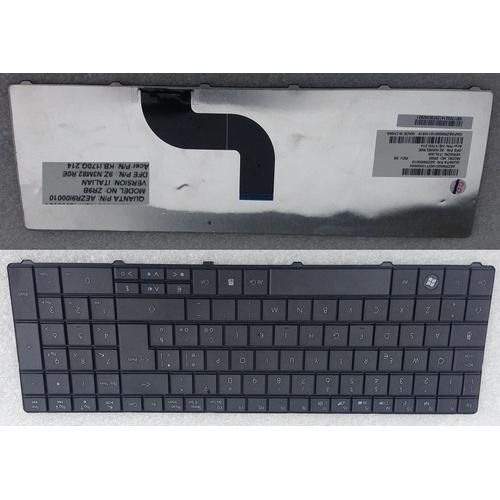 Clavier Keyboard QWERTY ITALIEN Gateway, NS51I, NS51IG KB.I170G.214 ZR9B 9Z.N3M82.R0E