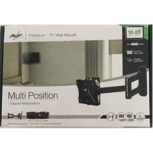 SUPPORT MURAL MULTI POSITION ECRAN PLAT 30-63 CM AVF UL 104PB