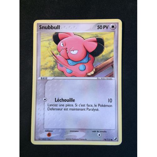 Snubbull 74/115 Set Ex Forces Cachées Fr