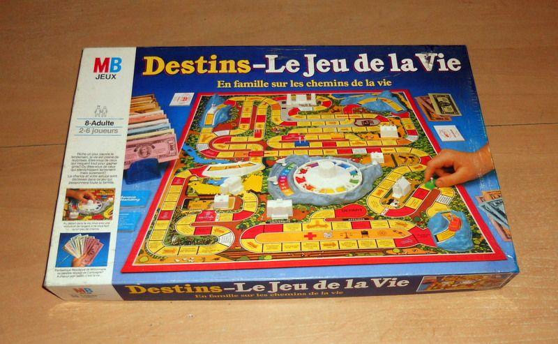 Destins - Le jeu de la vie - MB jeux 1997
