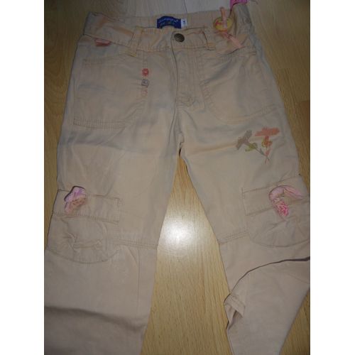 Pantalon La Compagnie Des Petits . Coton 3 Ans Beige