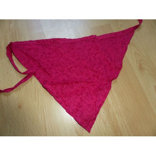 Ensemble Vêtement Kidkanaï Bandana Coton 12 Mois Fuchsia