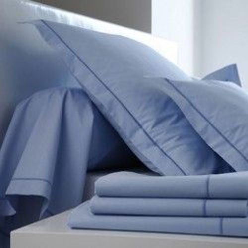 Taie De Traversin Bleue Pour Lit En 140 - Taille 42*186