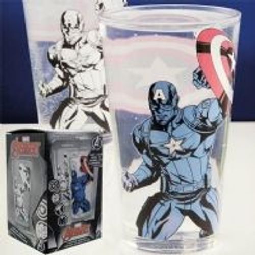 Marvel - Verre Thermo-Réactif Captain America