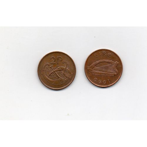 Irlande 2 Pence 1990