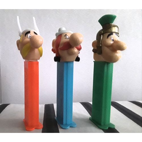 Lot De 3 Distributeurs Pez Collection Astérix