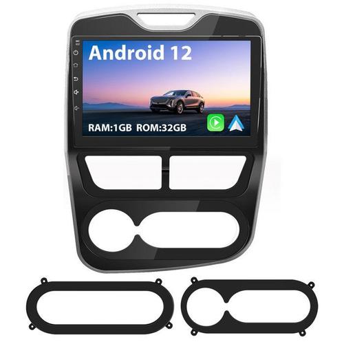 Awesafe Autoradio Android 12 Pour Renault Clio Iv(2012-2016) Avec 1go+32go 10,1'' Écran Carplay Android Auto Gps Wifi Bluetooth Rds