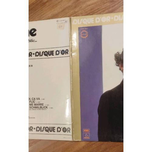 Coluche. Disque D'or. Enregistrement Public... Vynile