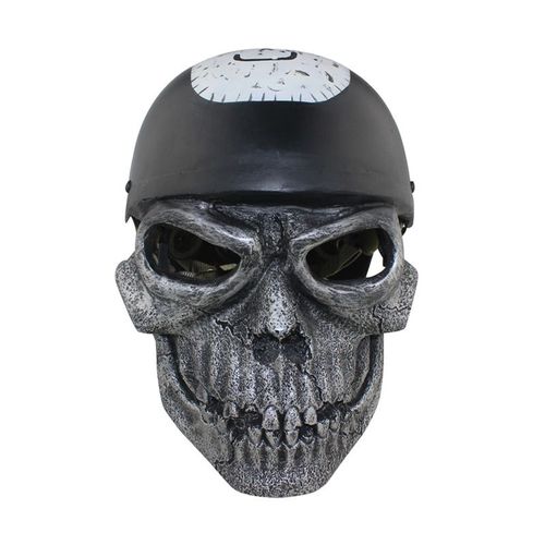 Accessoire Airsoft Paintball Masque Qualité Fibre De Verre Protection Grille Grillage Visage Crâne Déguisement Cosplay Costume Fête Spectacle Soirée Collection