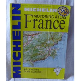 Michelin Motoring Atlas Carte De France/Routes/Plans Michelin 1994 Échelle 1 : 200 000 By Entre-Deux34