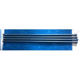 4 Tringles À Rideaux Bleues Avec Reflets Patine Dorée Extensible