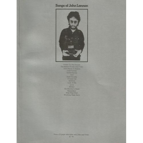 Songs Of John Lennon