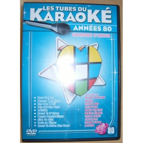 Les Tubes Du Karaoké Années 80 ; CHANSONS D'AMOUR DVD 10 chansons KARAOKE