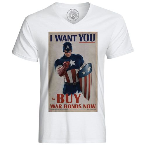 T-Shirt Captain America Warbon Avengers