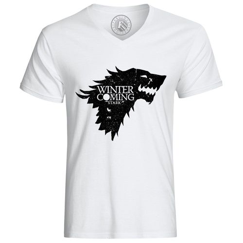 T-Shirt Game Of Thrones House Stark Winter Is Coming Wolf
