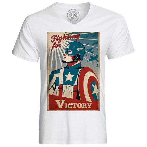 T-Shirt Captain America Avengers Vintage