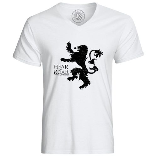 T-Shirt Game Of Thrones House Lannister Hear Me Roar Black