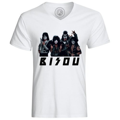 T-Shirt Kiss Bisou Bise Metal Rock Hard