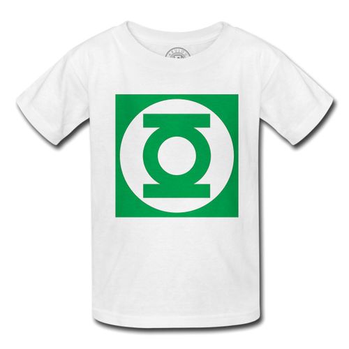 T-Shirt Enfant Green Lantern Logo Hero Super Comics Avengers Fun
